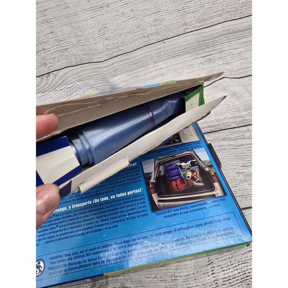 NEW Ziploc Big Bags Discontinued Heavy Duty XXL 3 Bags 20 Gallon 2' x 2.7' - Picture 3 of 3